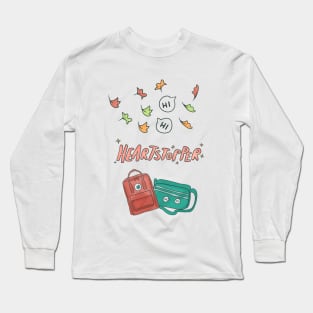 Heartstopper - Nick Charlie - Hi leaves Long Sleeve T-Shirt